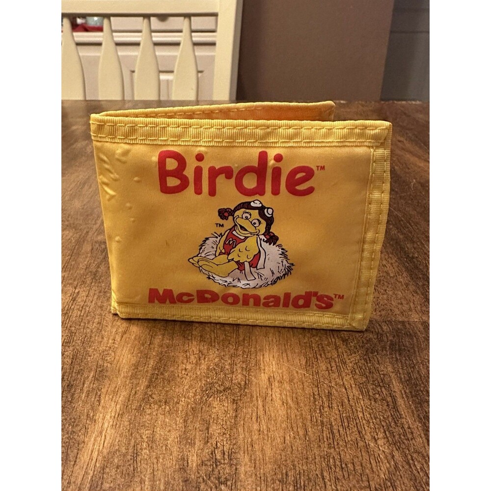 Vintage McDonald's Birdie Wallet 1980s Advertising Promo Rare McDonaldland